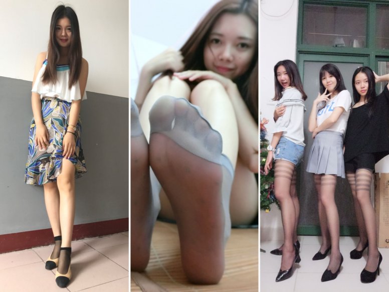 [合集]学妹校园寝室丝短袜美脚全套42期，大小8.38G